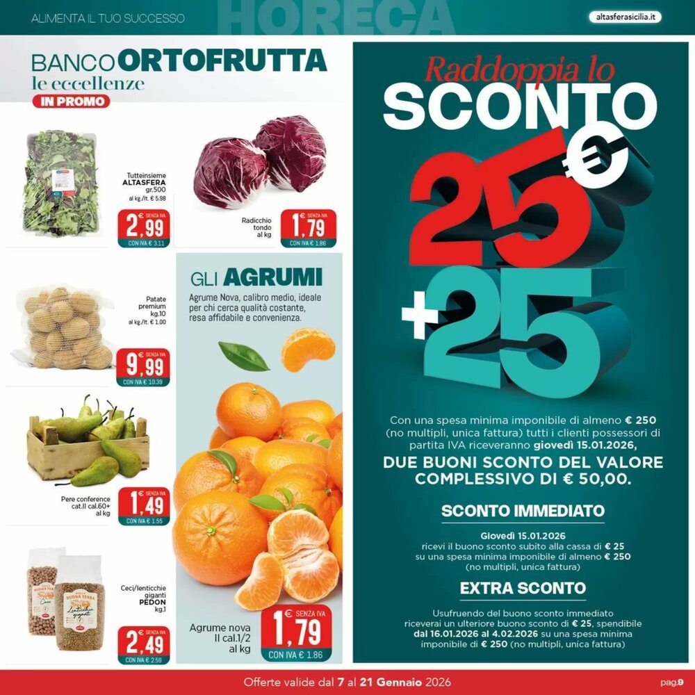 Volantino promozionale Altasfera  valide dal 07/01/2026 - Pagina 9.