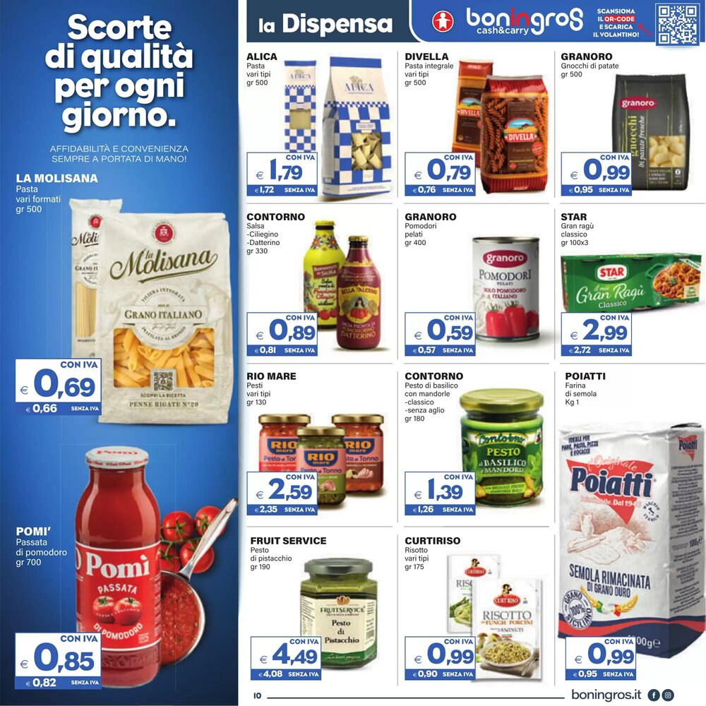 Volantino promozionale Boningros Cash and Carry  valide dal 07/01/2026 - Pagina 10.
