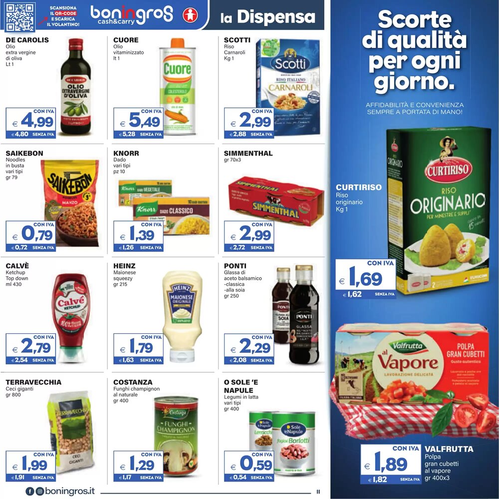 Volantino promozionale Boningros Cash and Carry  valide dal 07/01/2026 - Pagina 11.