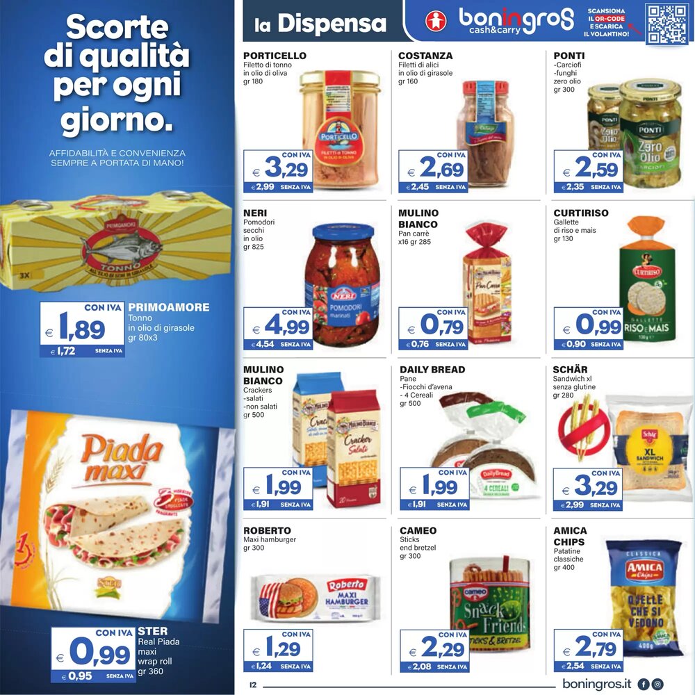 Volantino promozionale Boningros Cash and Carry  valide dal 07/01/2026 - Pagina 12.