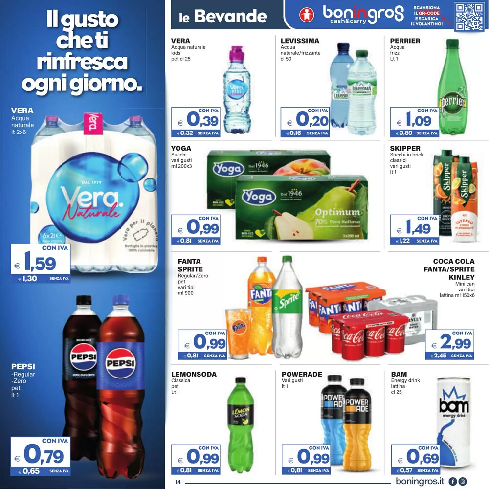 Volantino promozionale Boningros Cash and Carry  valide dal 07/01/2026 - Pagina 14.