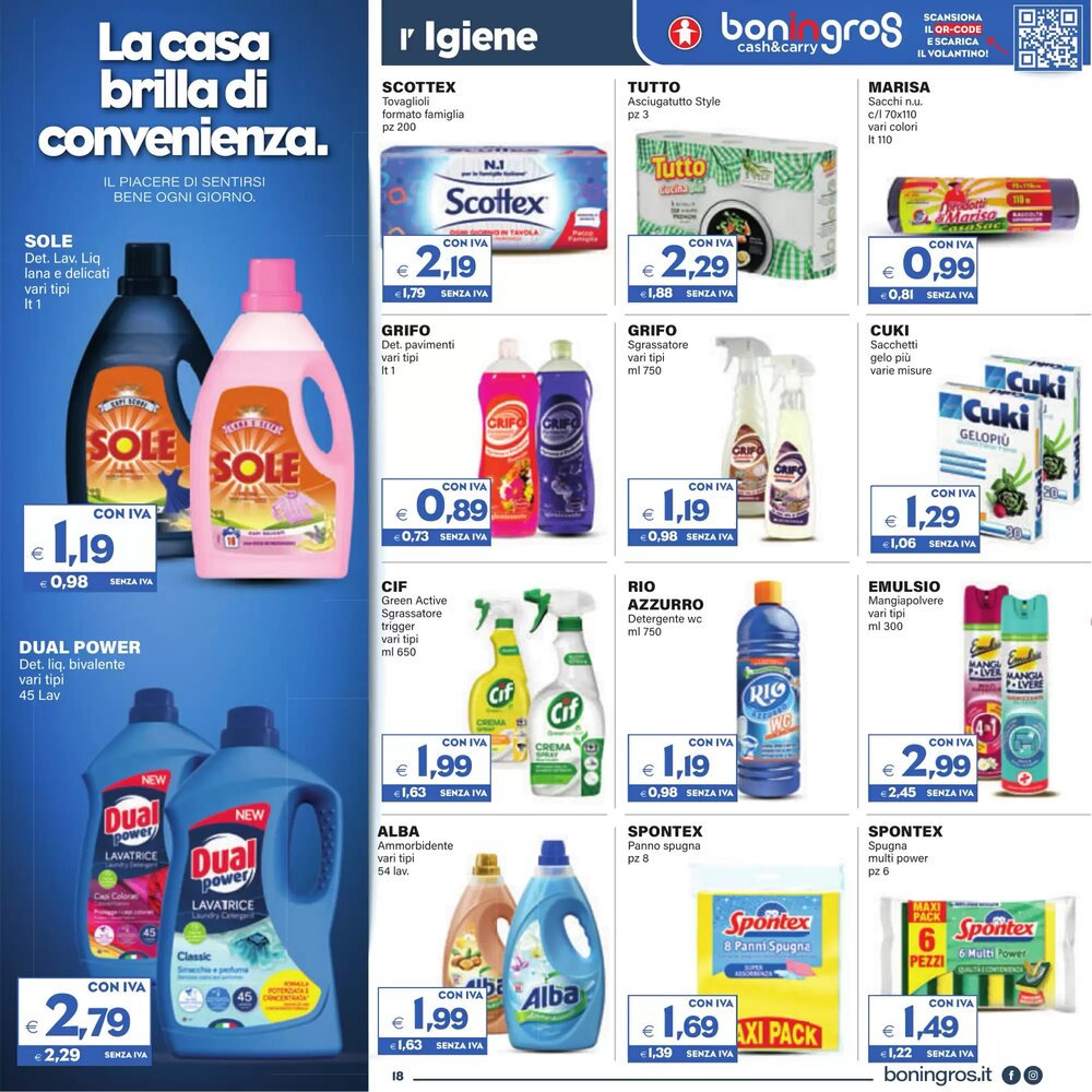 Volantino promozionale Boningros Cash and Carry  valide dal 07/01/2026 - Pagina 18.