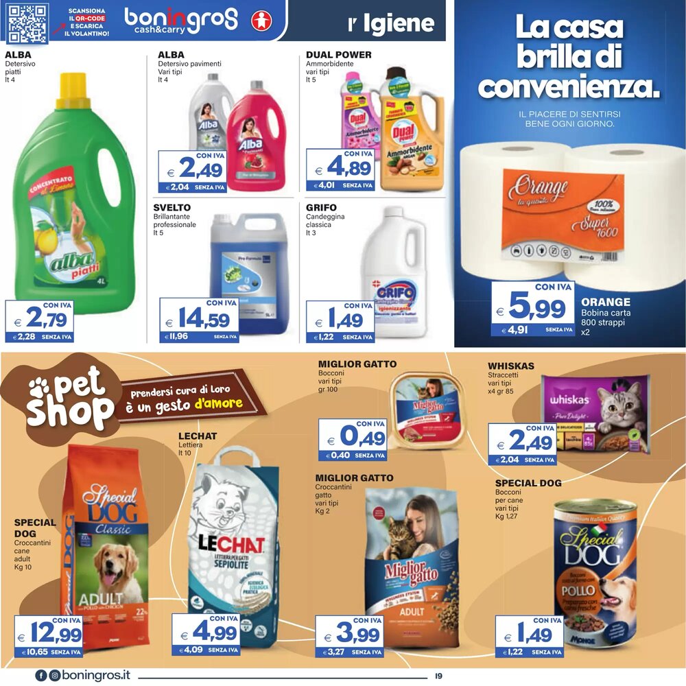 Volantino promozionale Boningros Cash and Carry  valide dal 07/01/2026 - Pagina 19.