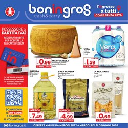 Volantino promozionale Boningros Cash and Carry  valide dal 07/01/2026 - Pagina 1.