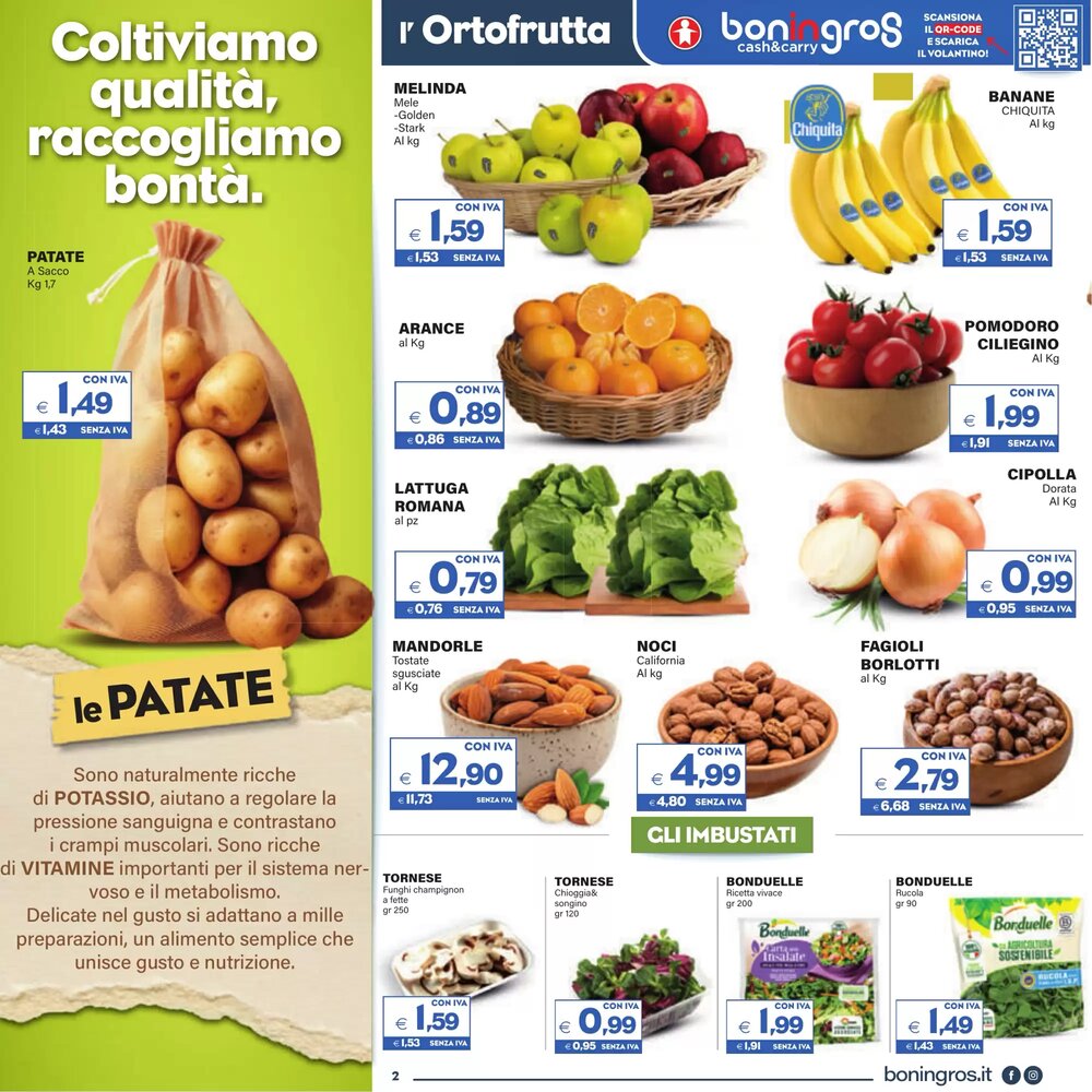 Volantino promozionale Boningros Cash and Carry  valide dal 07/01/2026 - Pagina 2.
