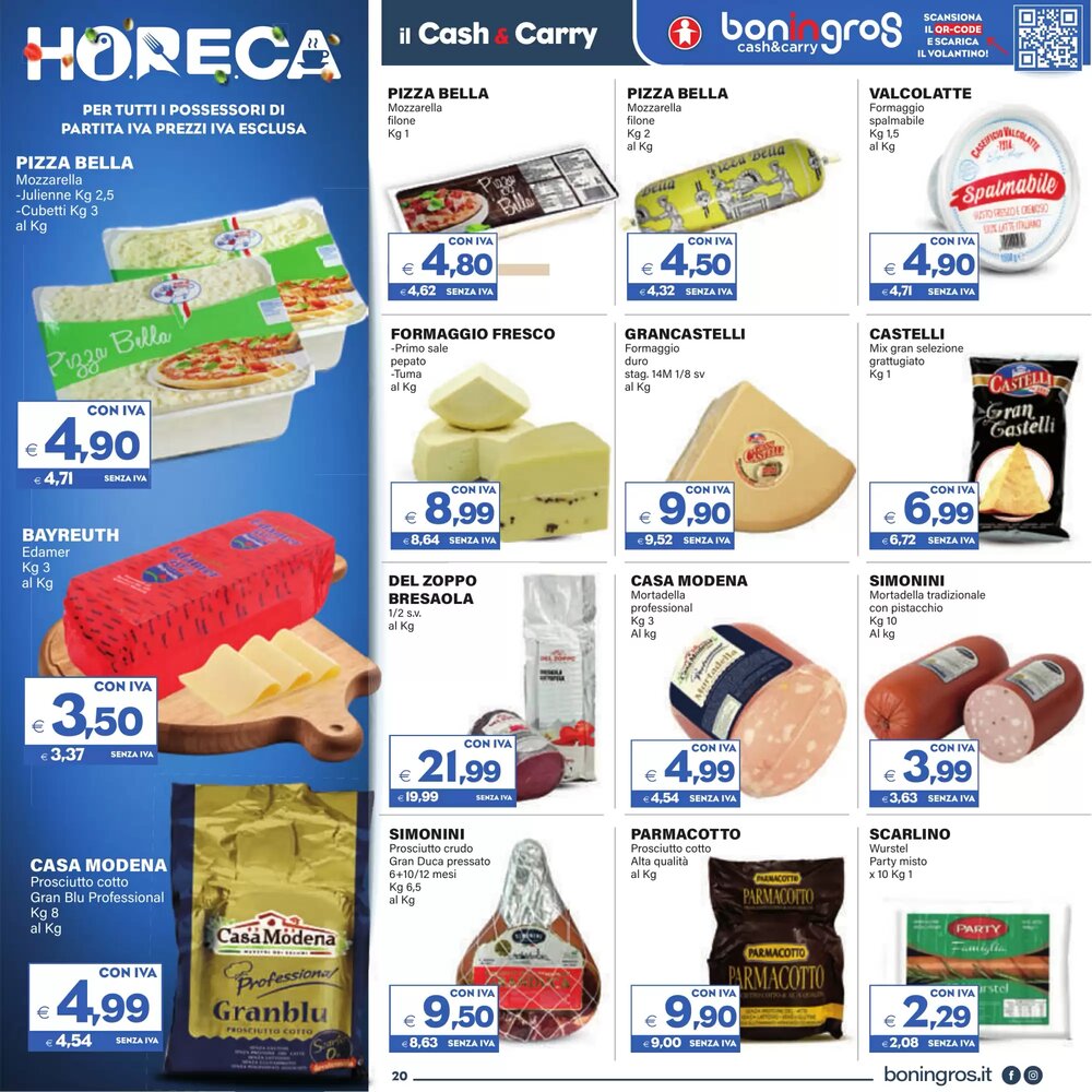 Volantino promozionale Boningros Cash and Carry  valide dal 07/01/2026 - Pagina 20.