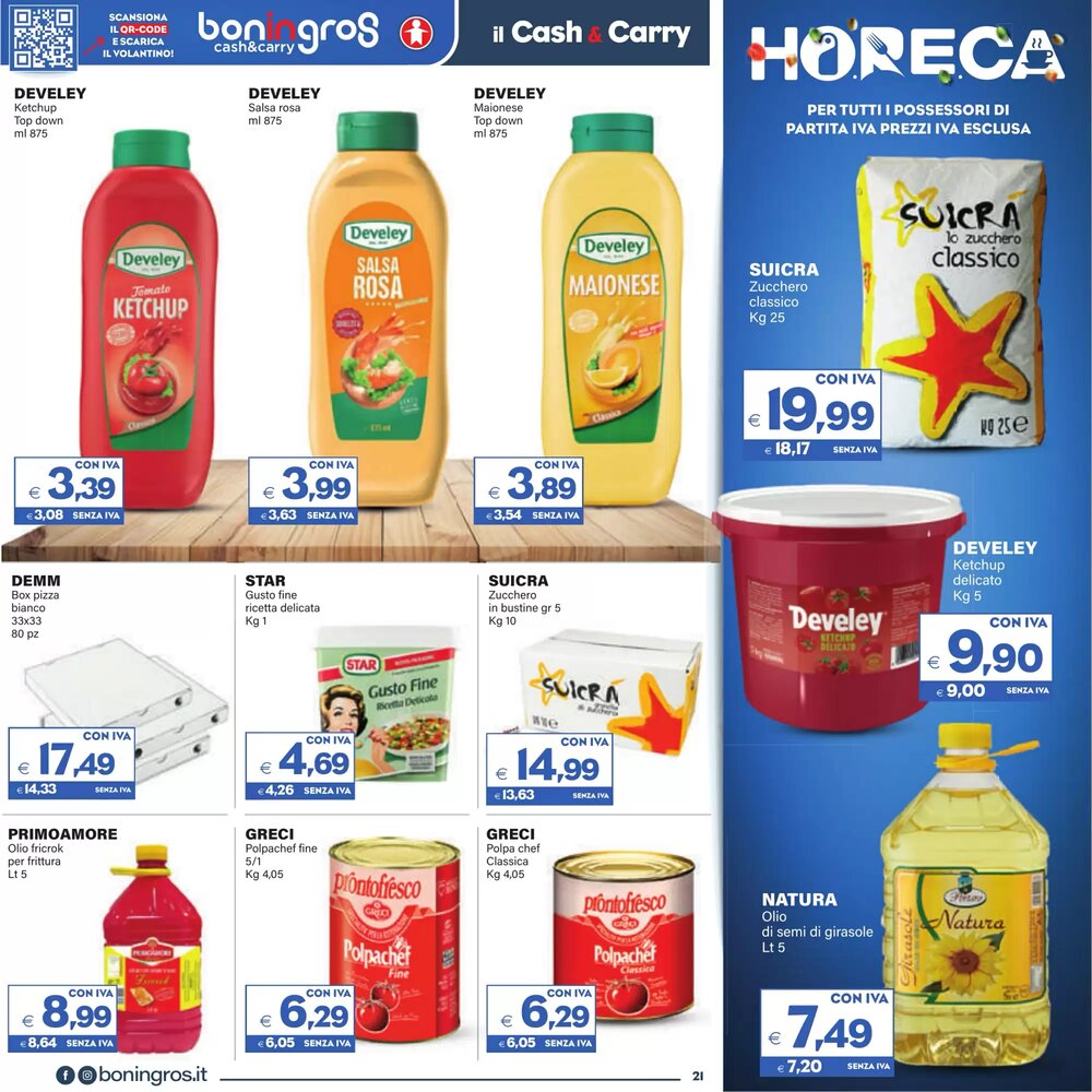 Volantino promozionale Boningros Cash and Carry  valide dal 07/01/2026 - Pagina 21.