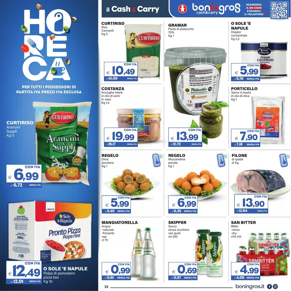 Volantino promozionale Boningros Cash and Carry  valide dal 07/01/2026 - Pagina 22.