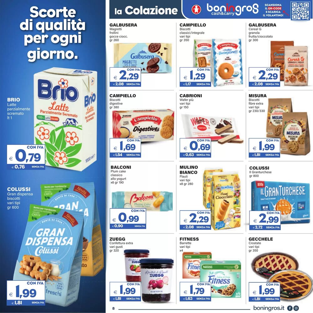 Volantino promozionale Boningros Cash and Carry  valide dal 07/01/2026 - Pagina 8.