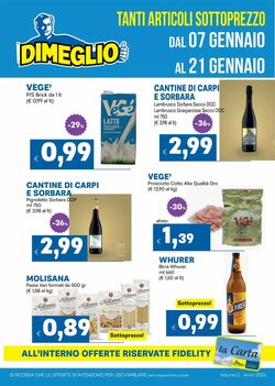 Volantino promozionale DiMeglio  valide dal 07/01/2026 - Pagina 1.