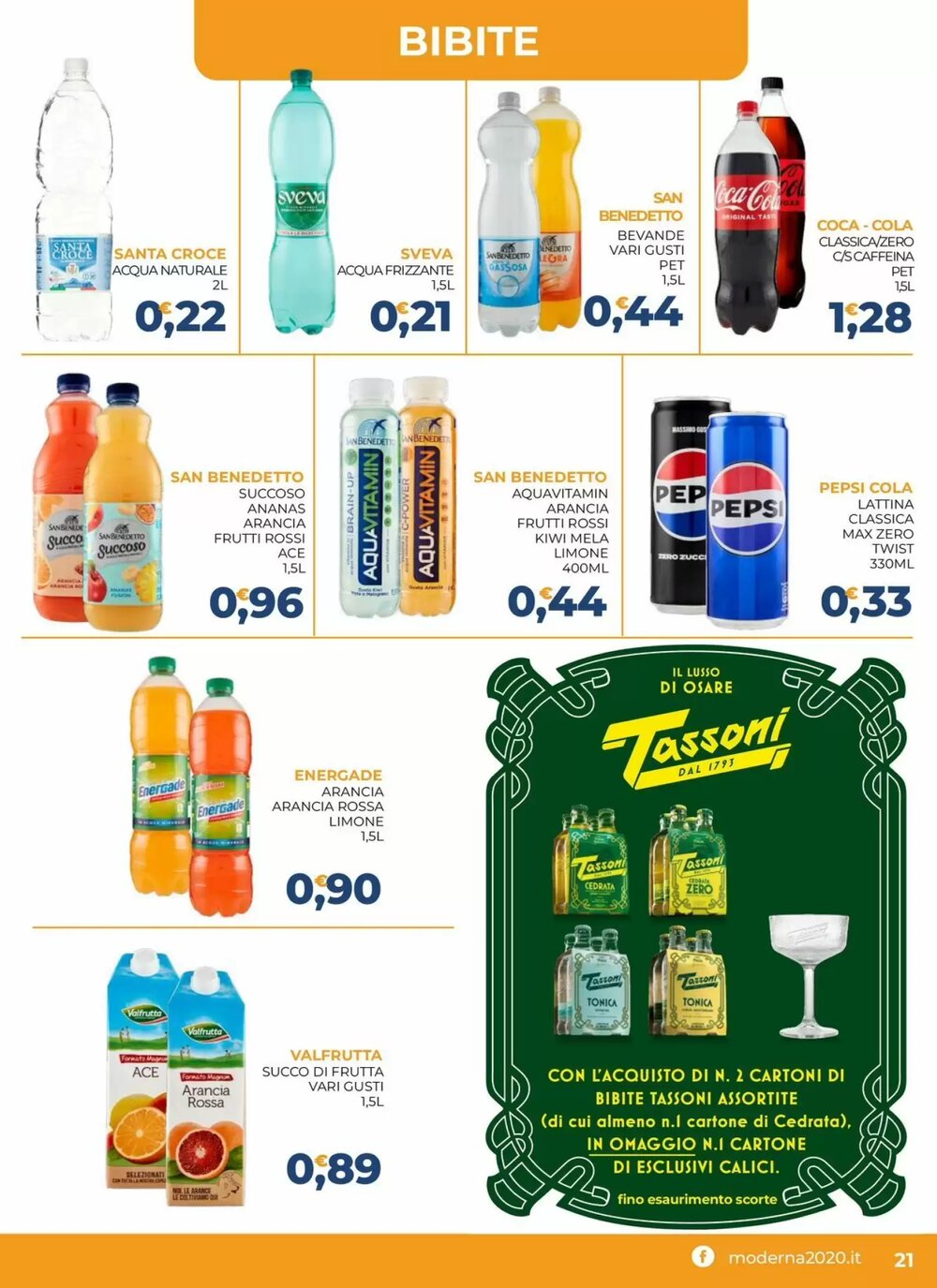 Volantino promozionale Moderna  valide dal 07/01/2026 - Pagina 21.
