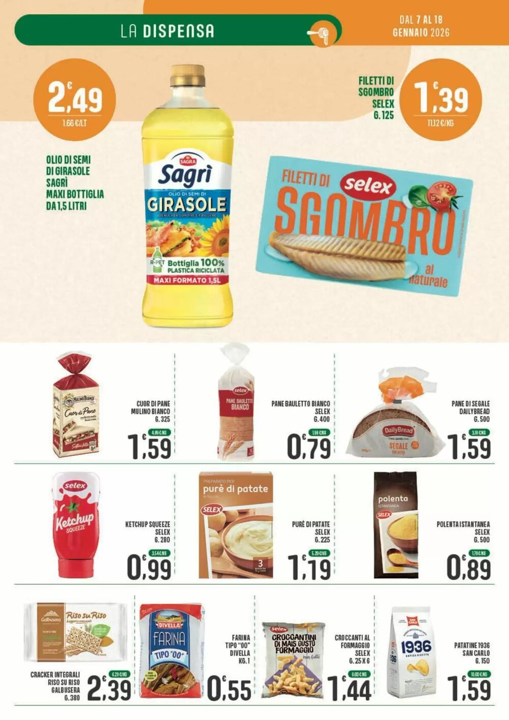 Volantino promozionale La Mimosa Supermercati  valide dal 07/01/2026 - Pagina 13.
