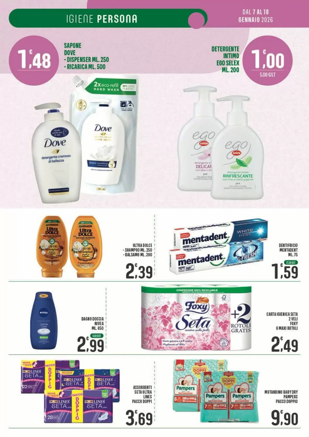 Volantino promozionale La Mimosa Supermercati  valide dal 07/01/2026 - Pagina 15.