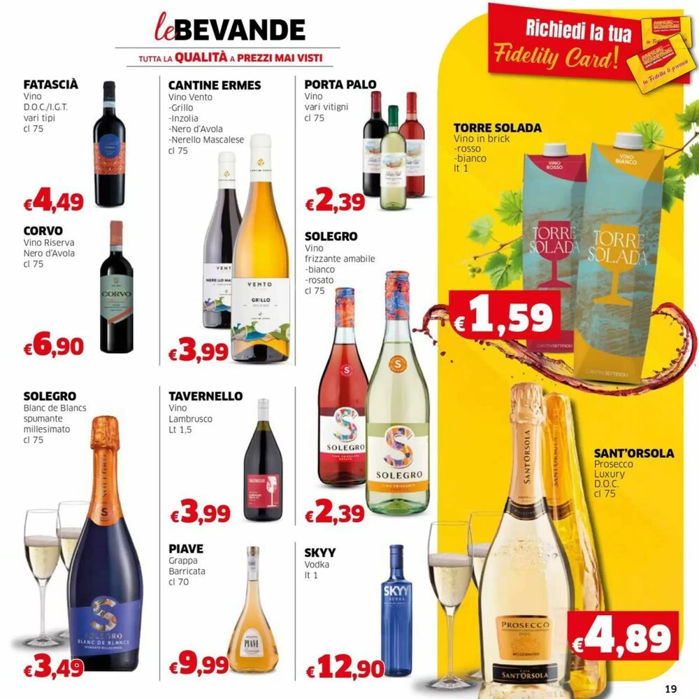 Volantino promozionale Mercati Alimentari  valide dal 07/01/2026 - Pagina 19.