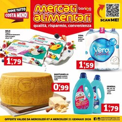 Volantino promozionale Mercati Alimentari  valide dal 07/01/2026 - Pagina 1.