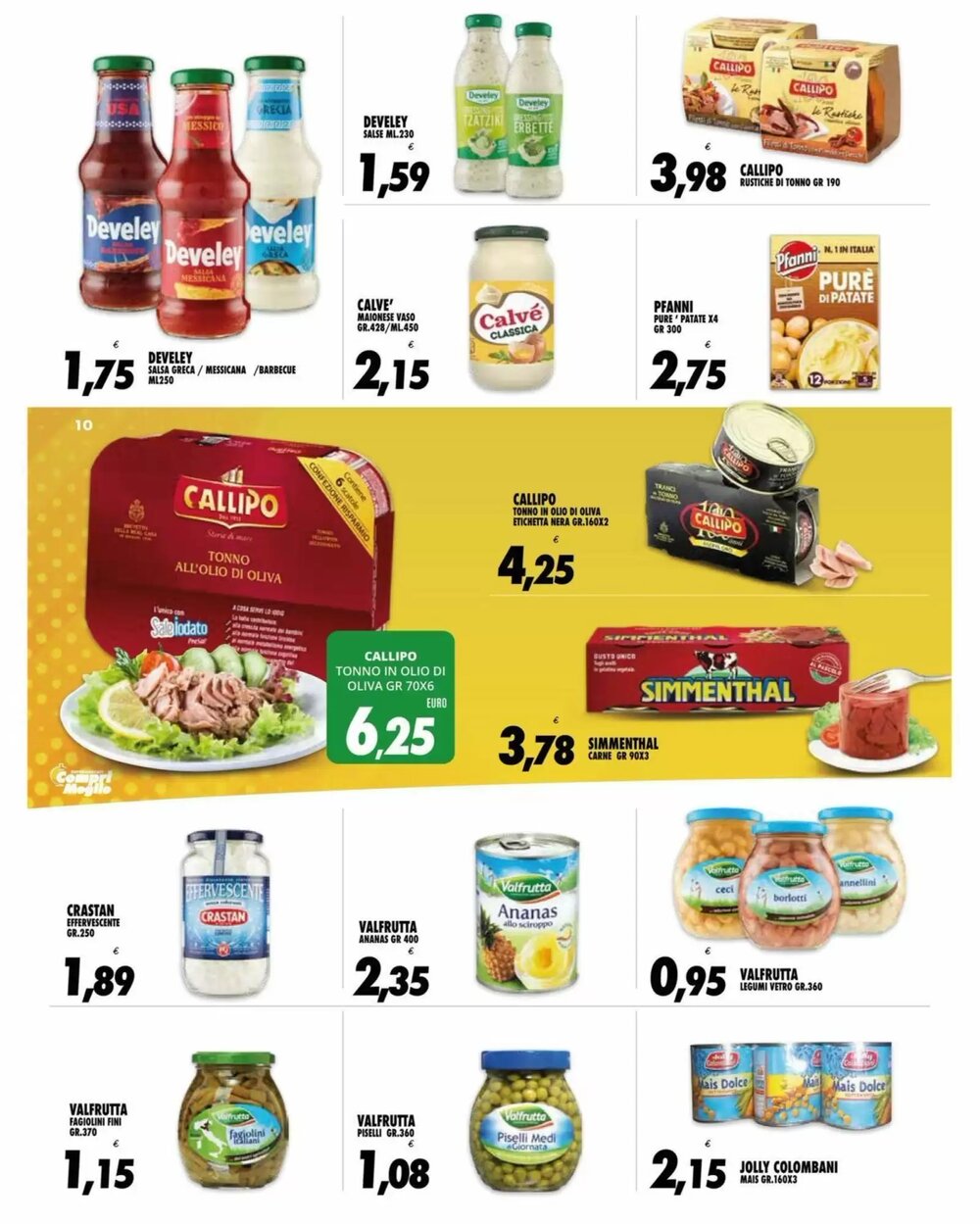 Volantino promozionale Compri Meglio  valide dal 07/01/2026 - Pagina 10.