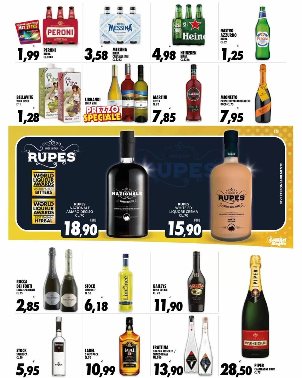 Volantino promozionale Compri Meglio  valide dal 07/01/2026 - Pagina 13.