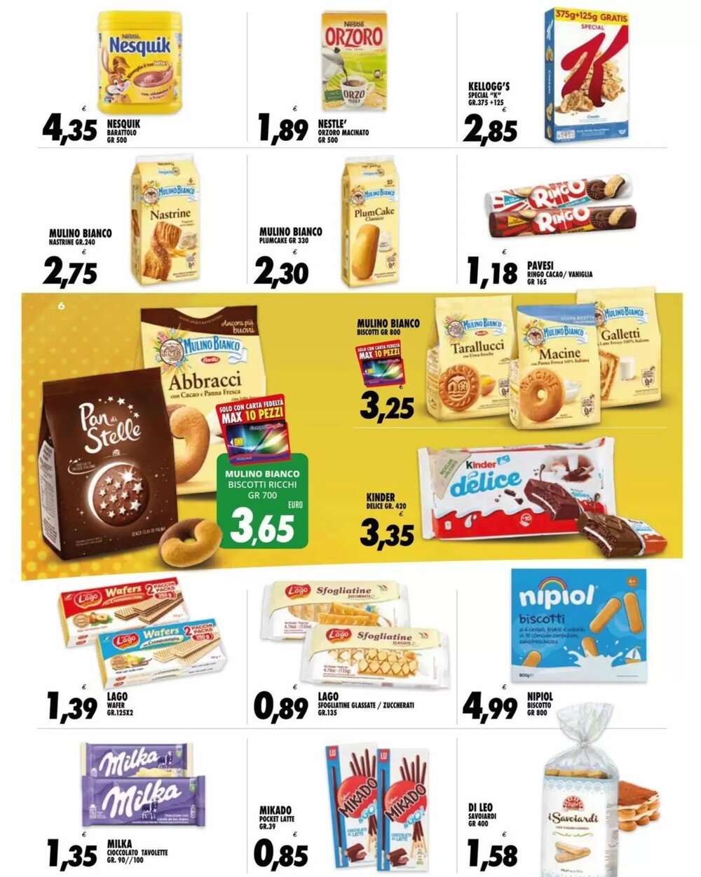 Volantino promozionale Compri Meglio  valide dal 07/01/2026 - Pagina 6.