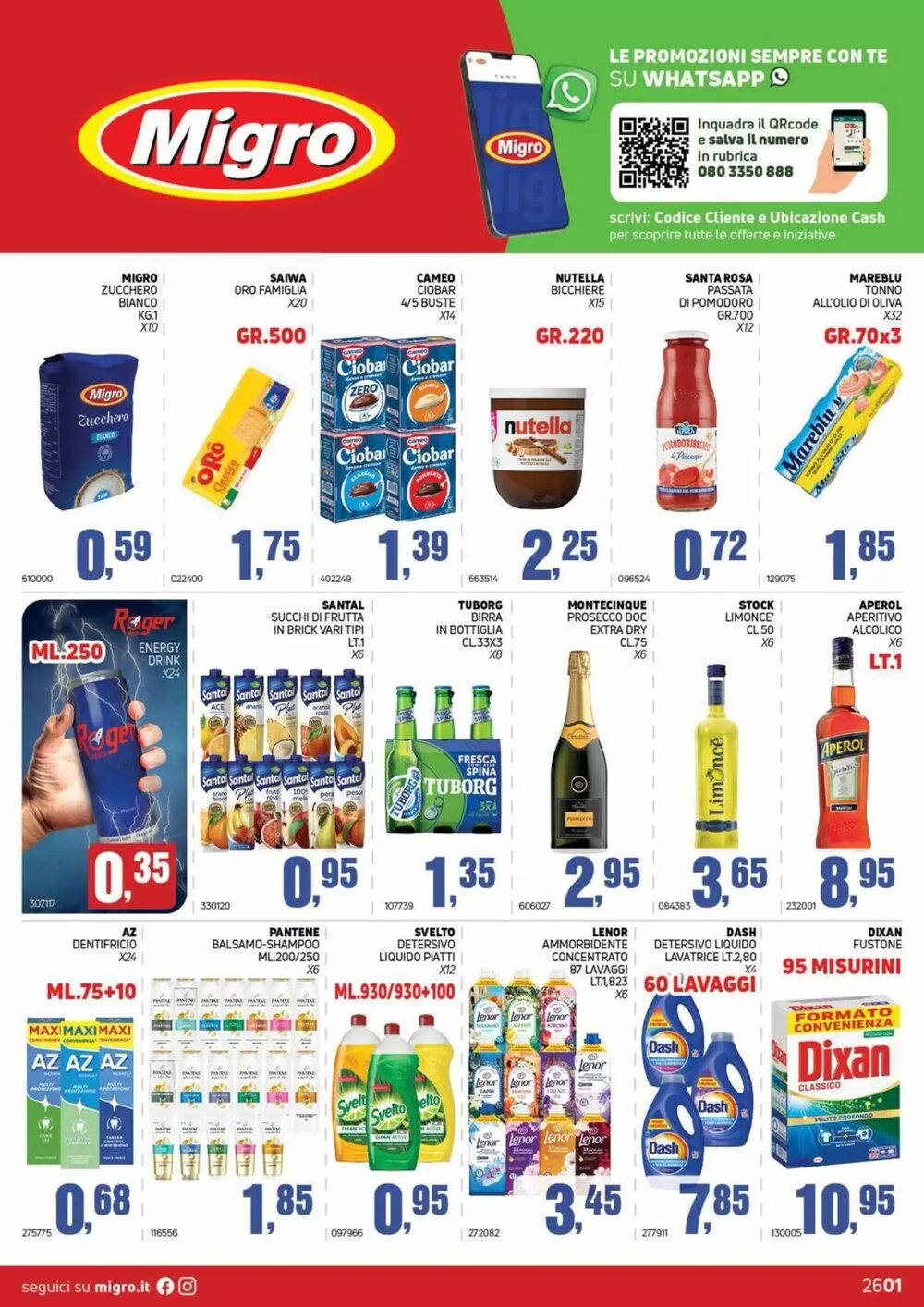 Volantino promozionale Migro  valide dal 07/01/2026 - Pagina 1.