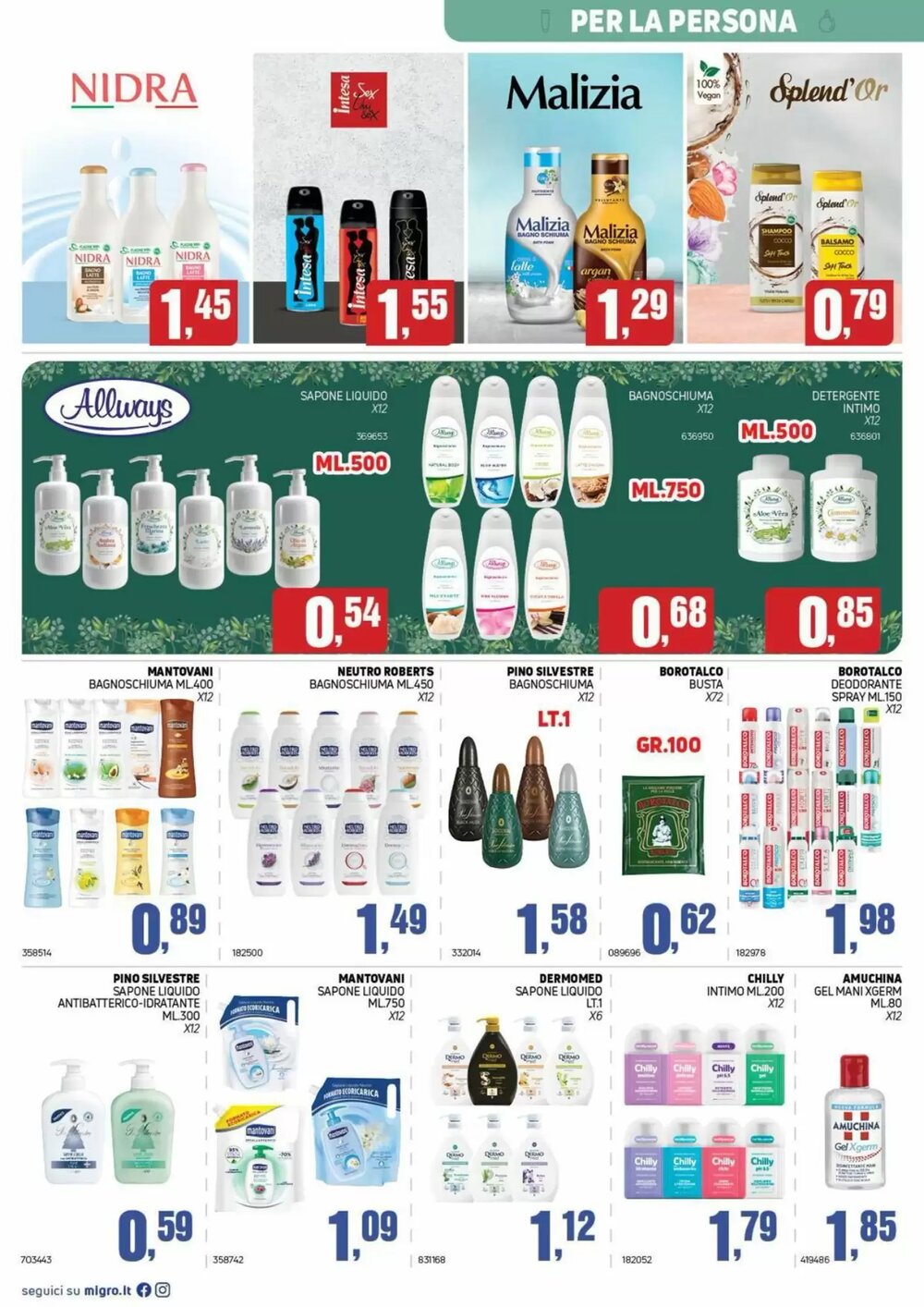 Volantino promozionale Migro  valide dal 07/01/2026 - Pagina 18.