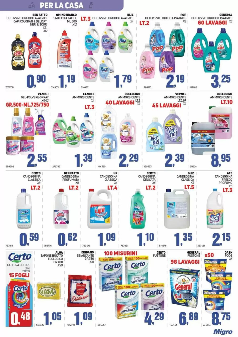 Volantino promozionale Migro  valide dal 07/01/2026 - Pagina 23.