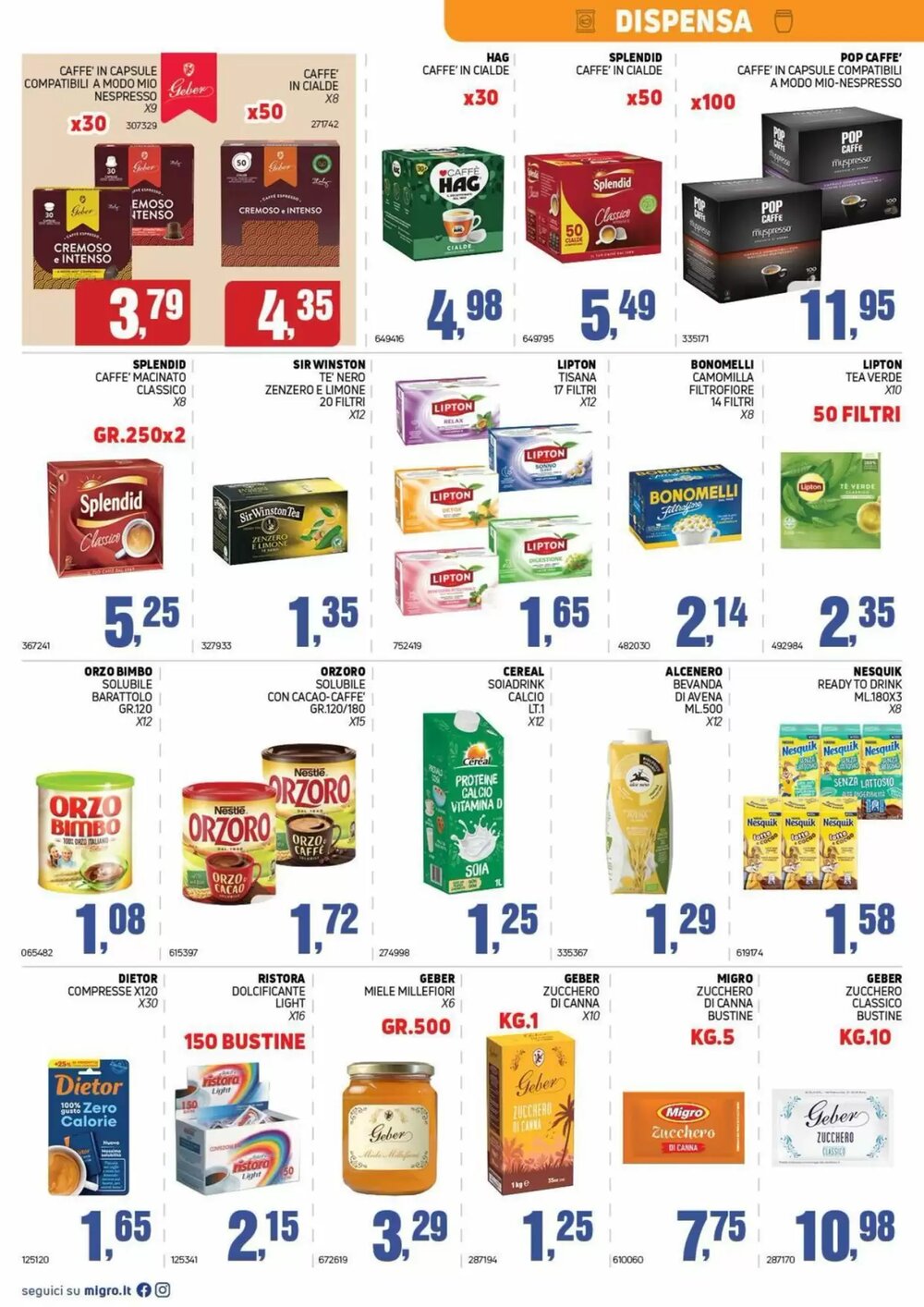 Volantino promozionale Migro  valide dal 07/01/2026 - Pagina 8.