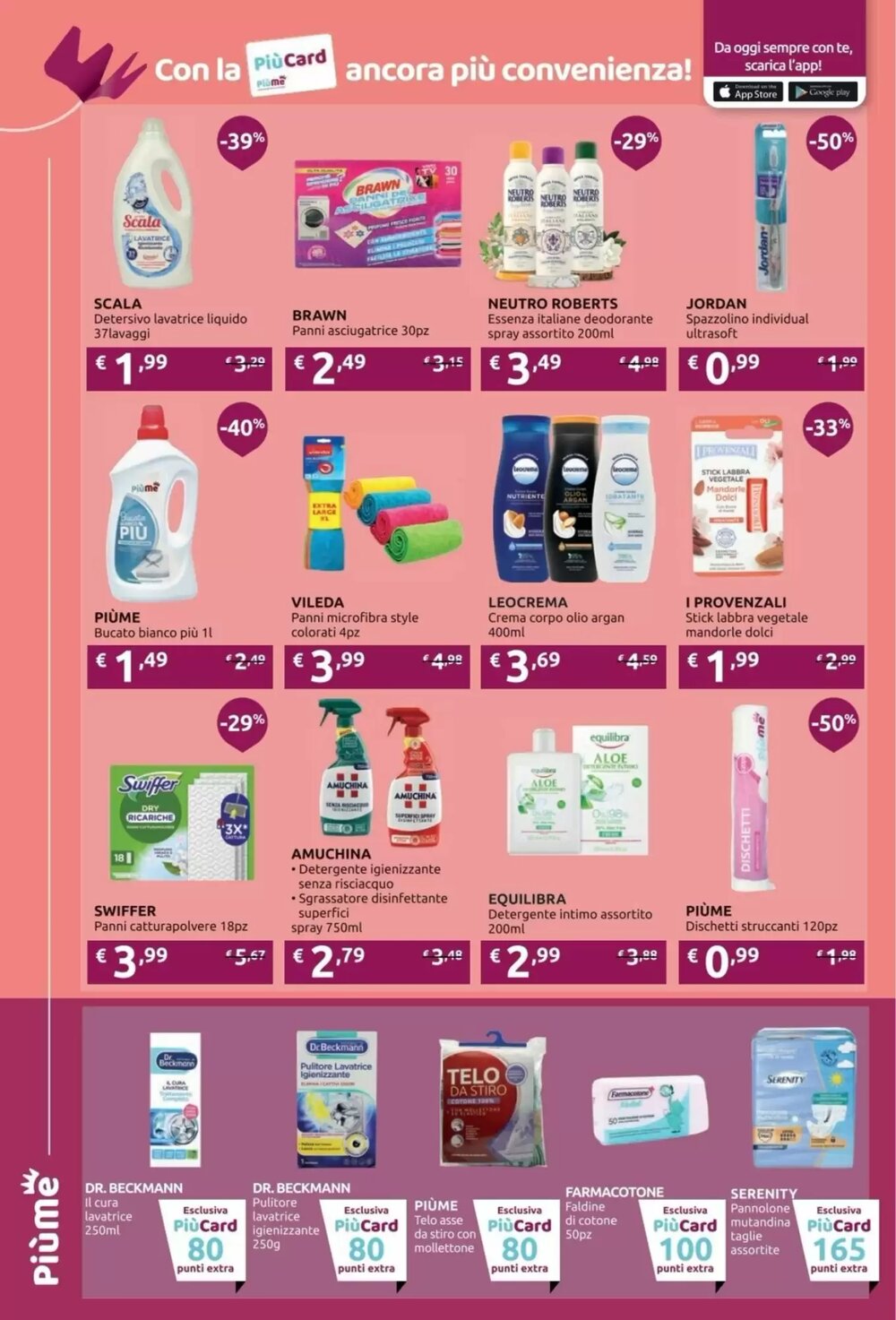 Volantino promozionale PiùMe  valide dal 07/01/2026 - Pagina 10.