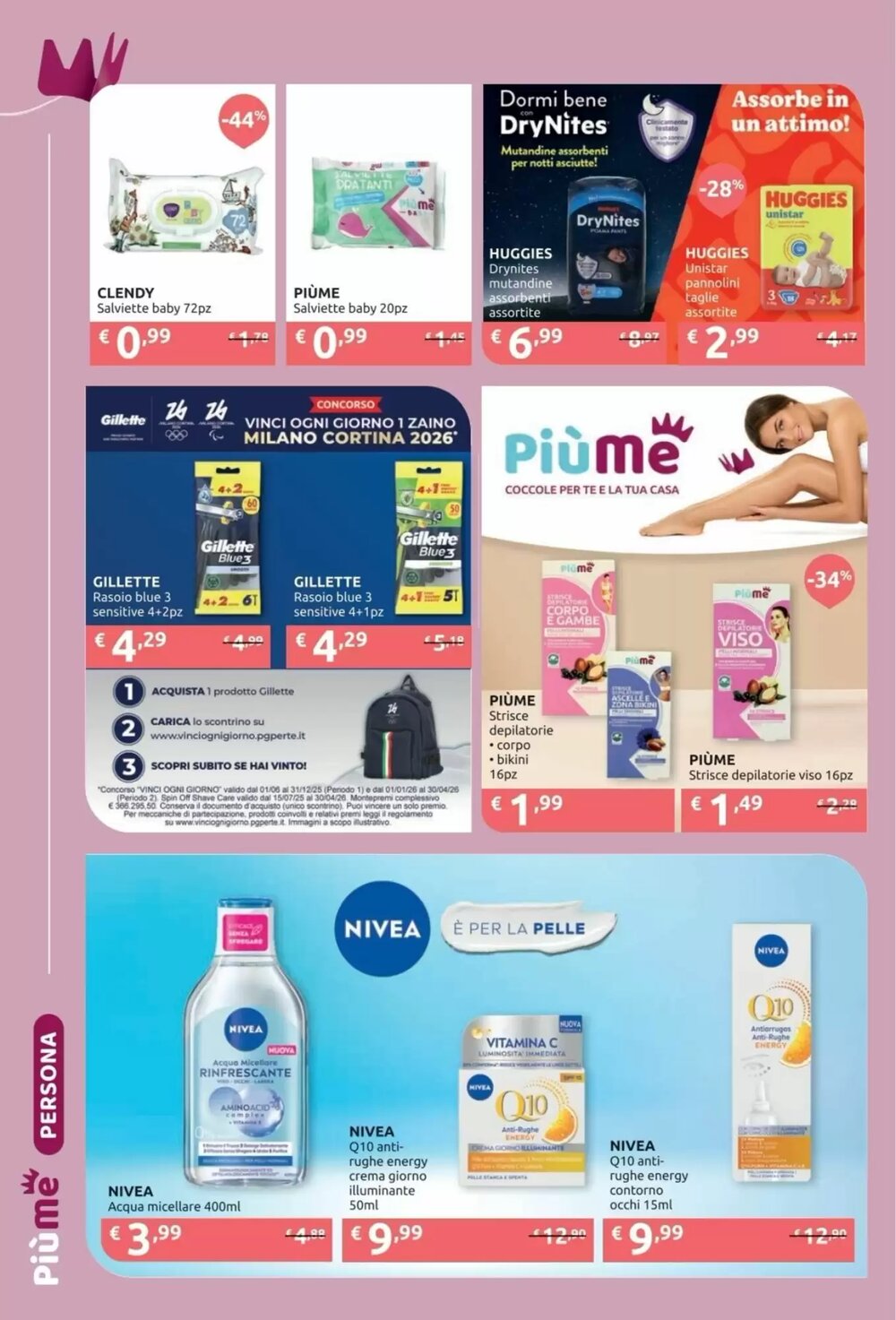 Volantino promozionale PiùMe  valide dal 07/01/2026 - Pagina 16.