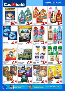 Volantino promozionale Casabalò  valide dal 07/01/2026 - Pagina 1.