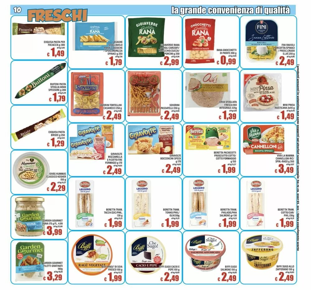 Volantino promozionale Top Supermercati  valide dal 07/01/2026 - Pagina 10.
