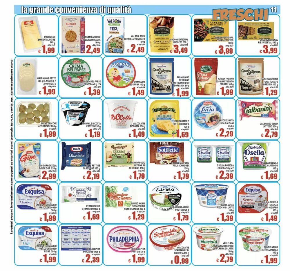 Volantino promozionale Top Supermercati  valide dal 07/01/2026 - Pagina 11.