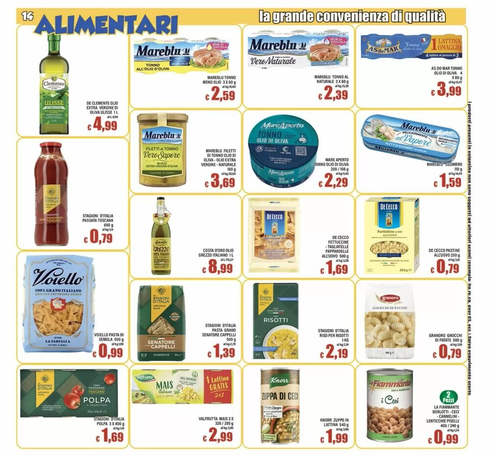 Volantino promozionale Top Supermercati  valide dal 07/01/2026 - Pagina 14.