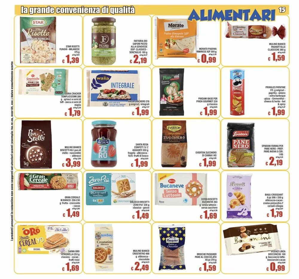 Volantino promozionale Top Supermercati  valide dal 07/01/2026 - Pagina 15.