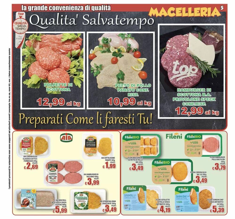 Volantino promozionale Top Supermercati  valide dal 07/01/2026 - Pagina 5.