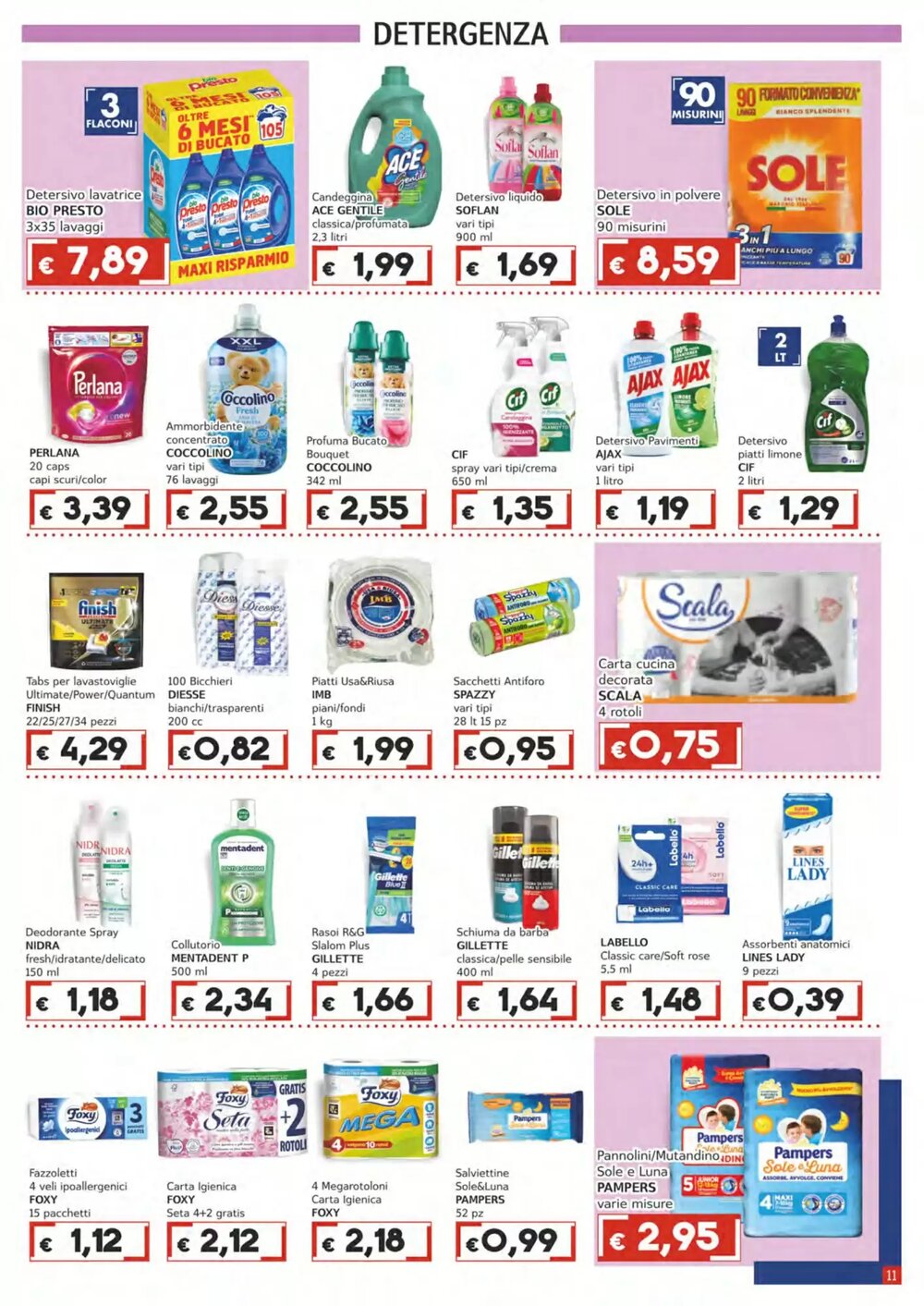 Volantino promozionale Italy Cash  valide dal 07/01/2026 - Pagina 11.