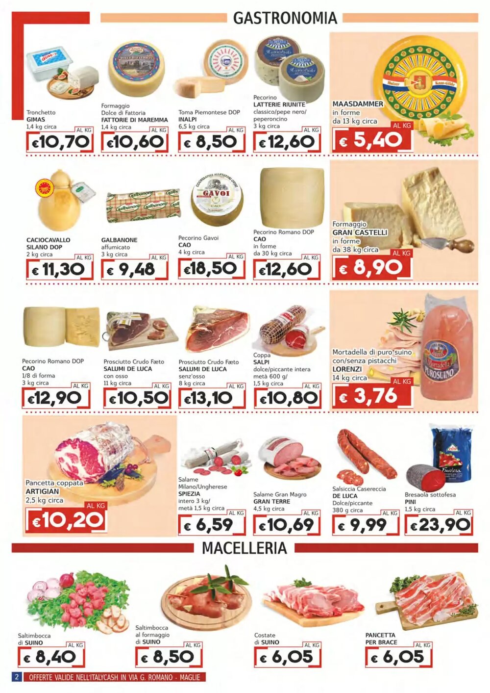 Volantino promozionale Italy Cash  valide dal 07/01/2026 - Pagina 2.