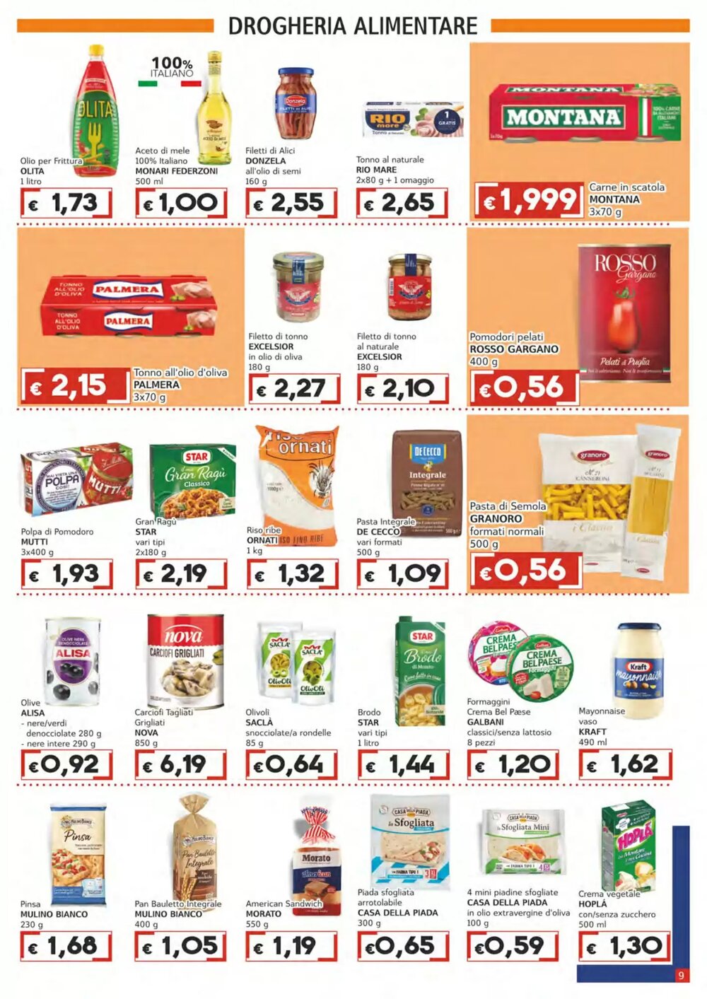 Volantino promozionale Italy Cash  valide dal 07/01/2026 - Pagina 9.