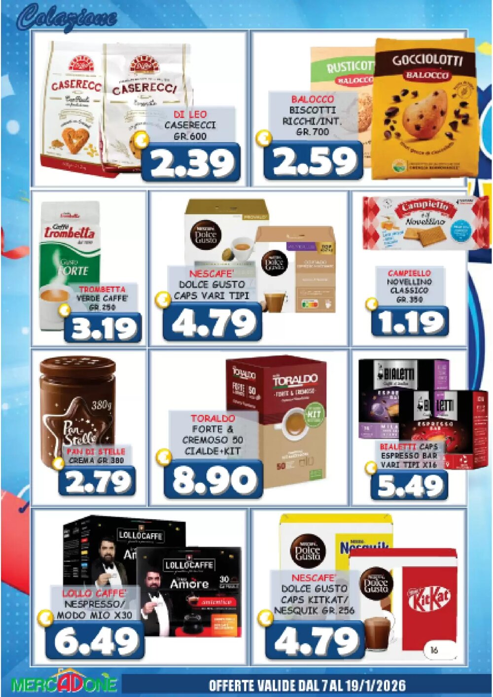 Volantino promozionale MercADone  valide dal 07/01/2026 - Pagina 14.