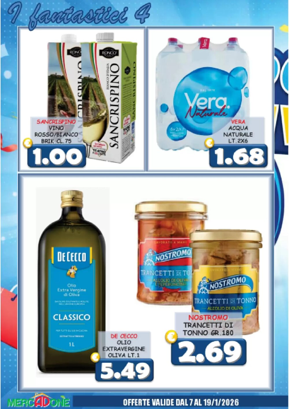 Volantino promozionale MercADone  valide dal 07/01/2026 - Pagina 6.