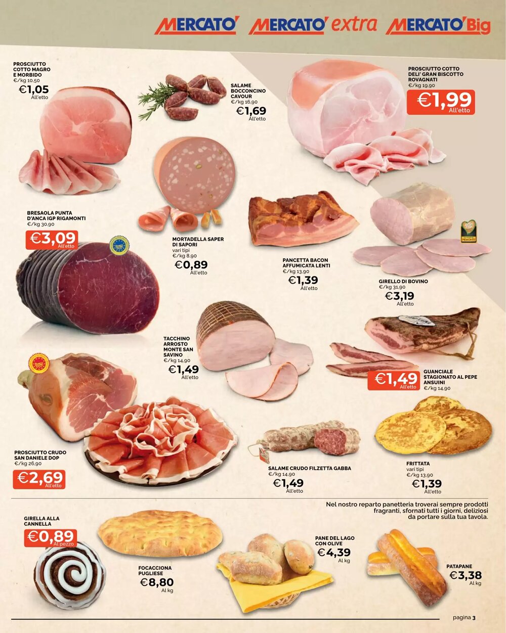 Volantino promozionale Mercatò Big  valide dal 07/01/2026 - Pagina 3.