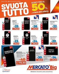 Volantino promozionale Mercatò Big  valide dal 07/01/2026 - Pagina 1.