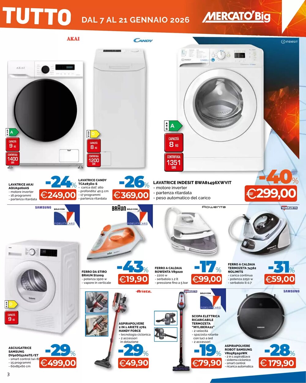 Volantino promozionale Mercatò Big  valide dal 07/01/2026 - Pagina 3.
