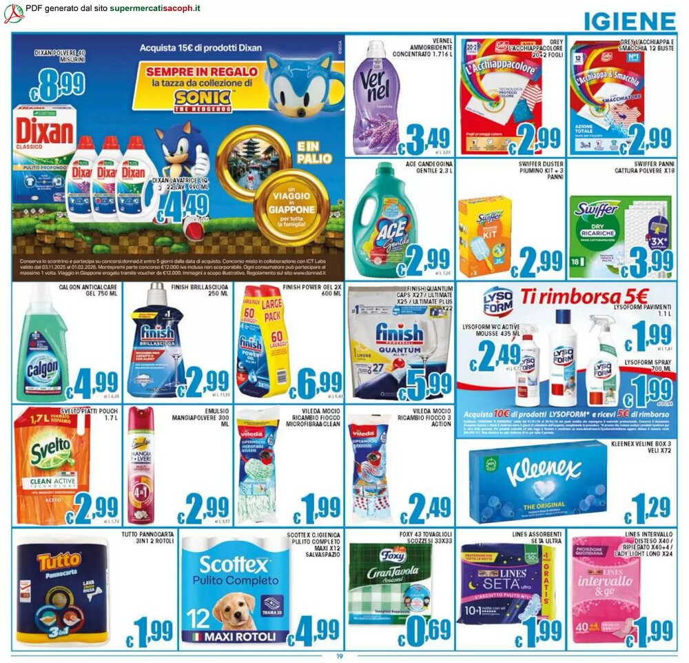 Volantino promozionale Sacoph  valide dal 07/01/2026 - Pagina 19.