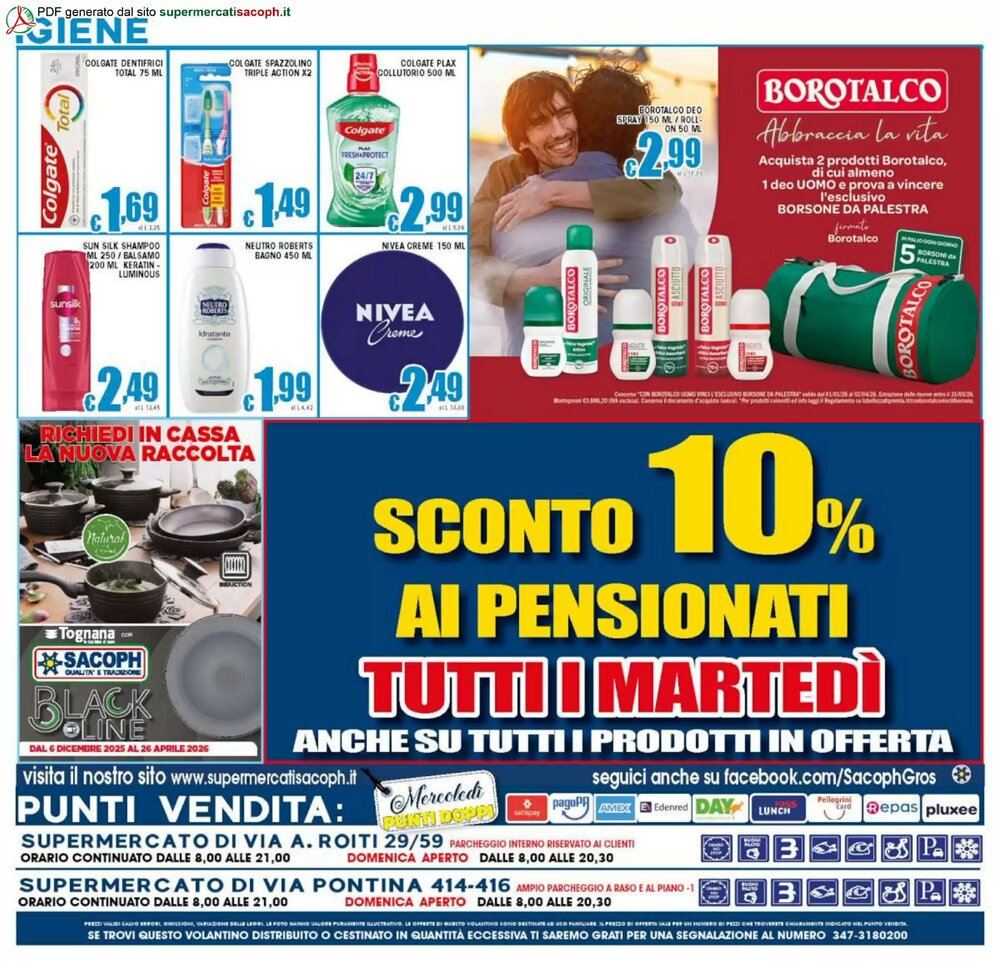 Volantino promozionale Sacoph  valide dal 07/01/2026 - Pagina 20.