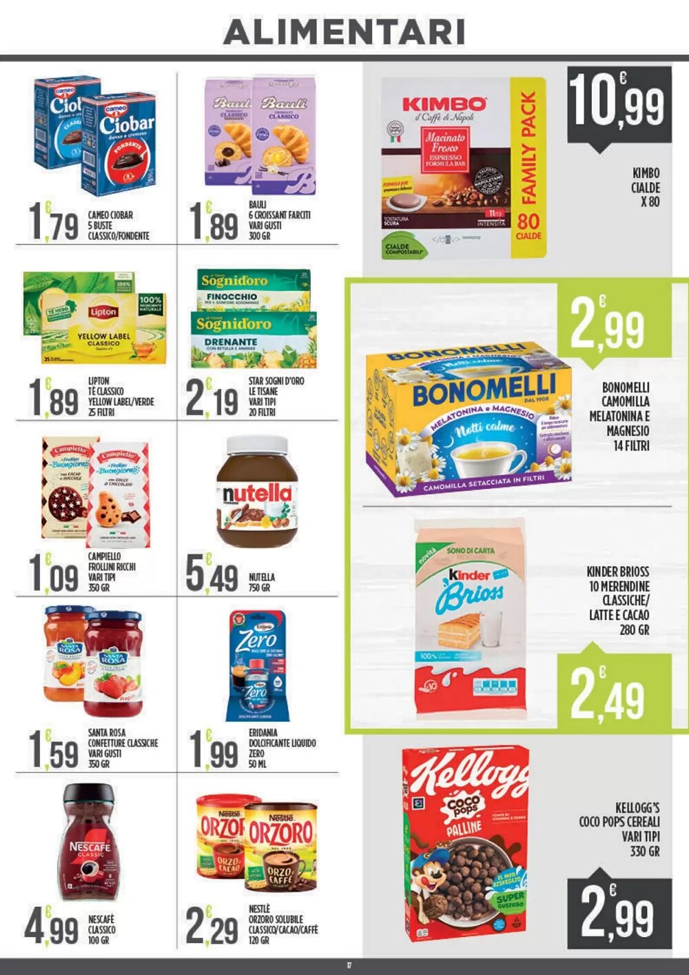 Volantino promozionale Supermercato Pollio  valide dal 07/01/2026 - Pagina 17.