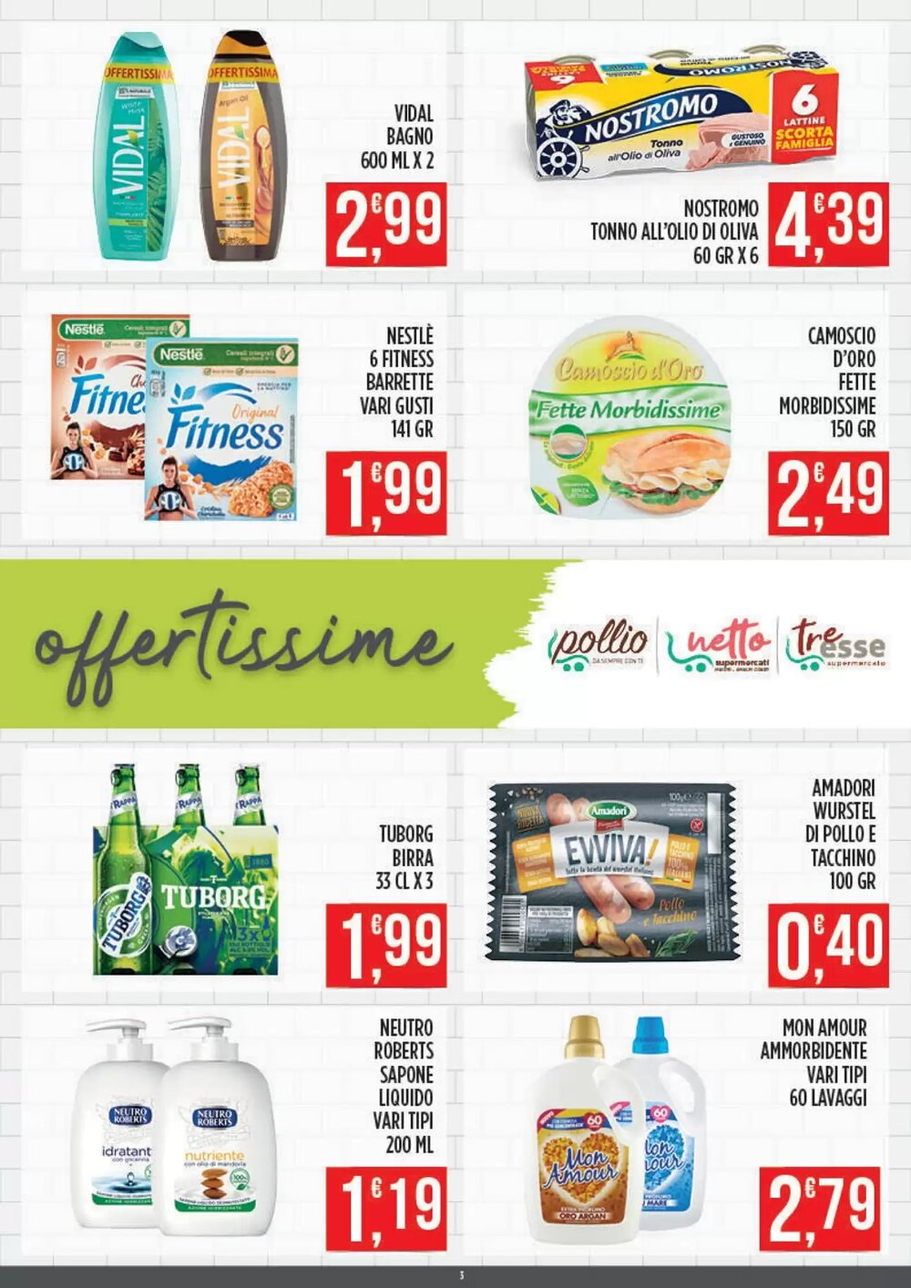 Volantino promozionale Supermercato Pollio  valide dal 07/01/2026 - Pagina 3.