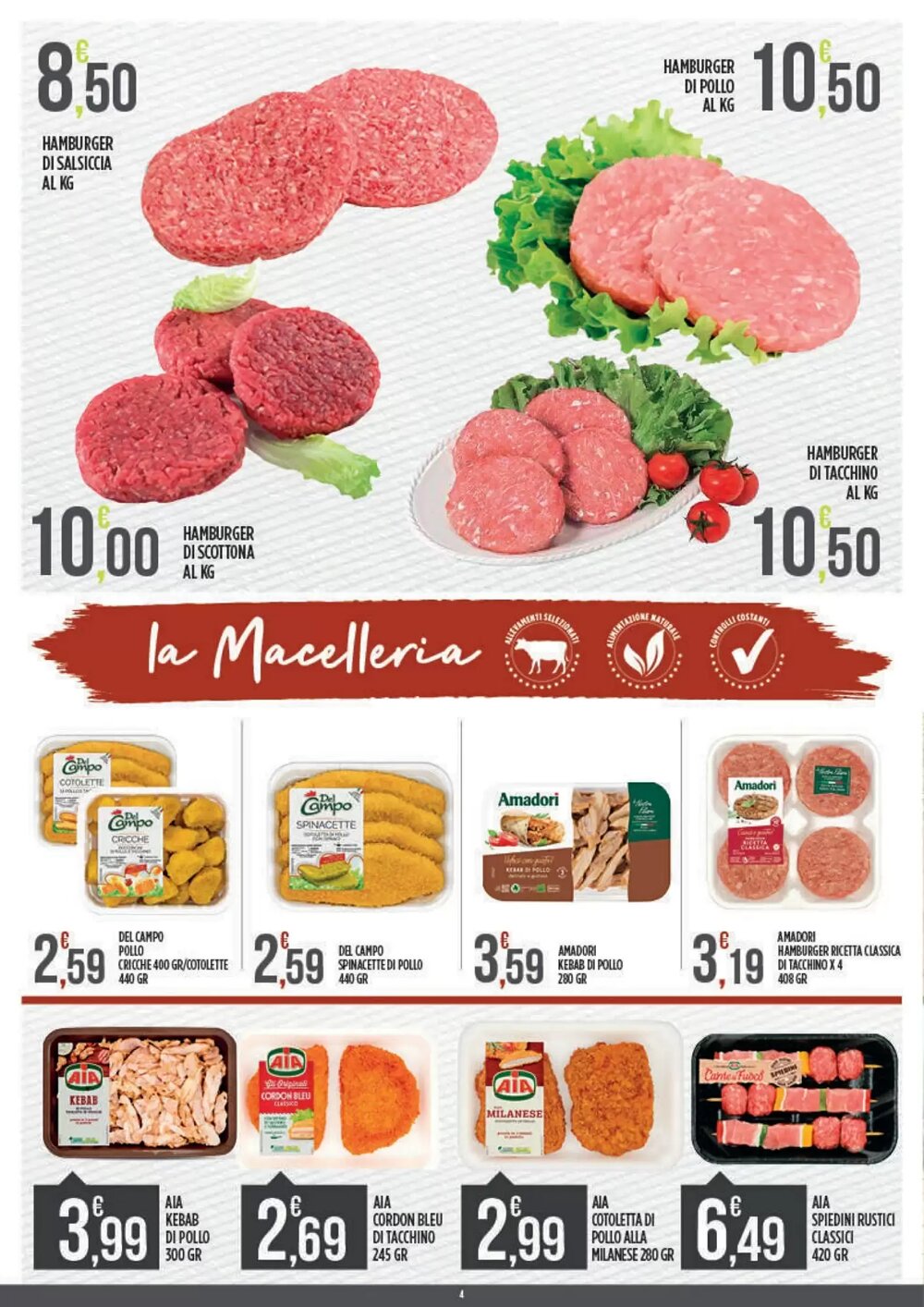Volantino promozionale Supermercato Pollio  valide dal 07/01/2026 - Pagina 4.