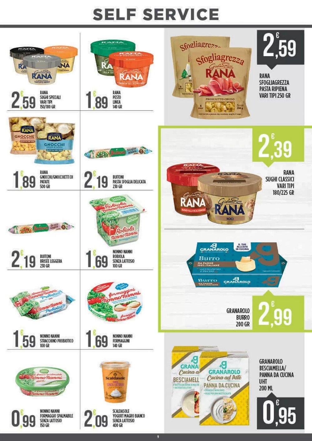 Volantino promozionale Supermercato Pollio  valide dal 07/01/2026 - Pagina 9.