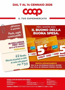 Volantino promozionale Coop  valide dal 07/01/2026 - Pagina 1.