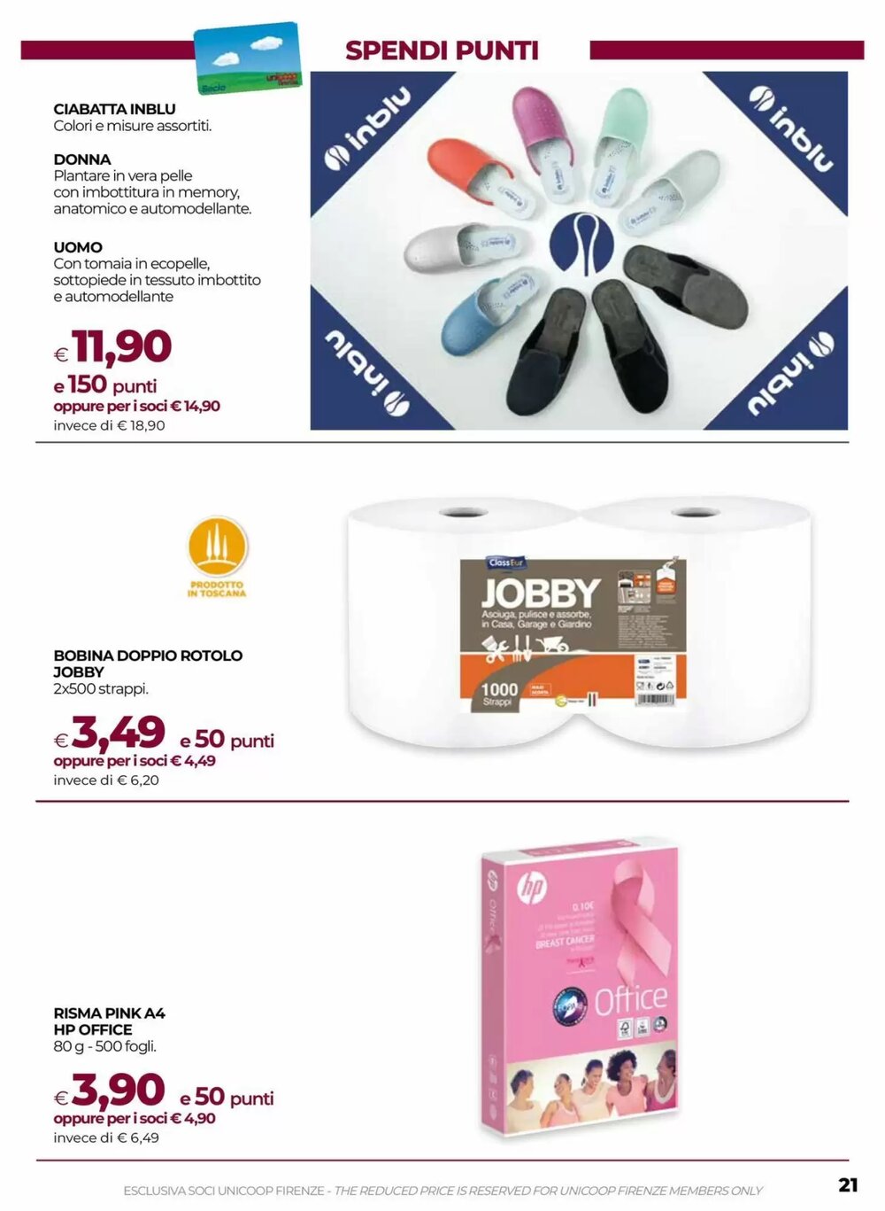 Volantino promozionale Coop  valide dal 07/01/2026 - Pagina 21.